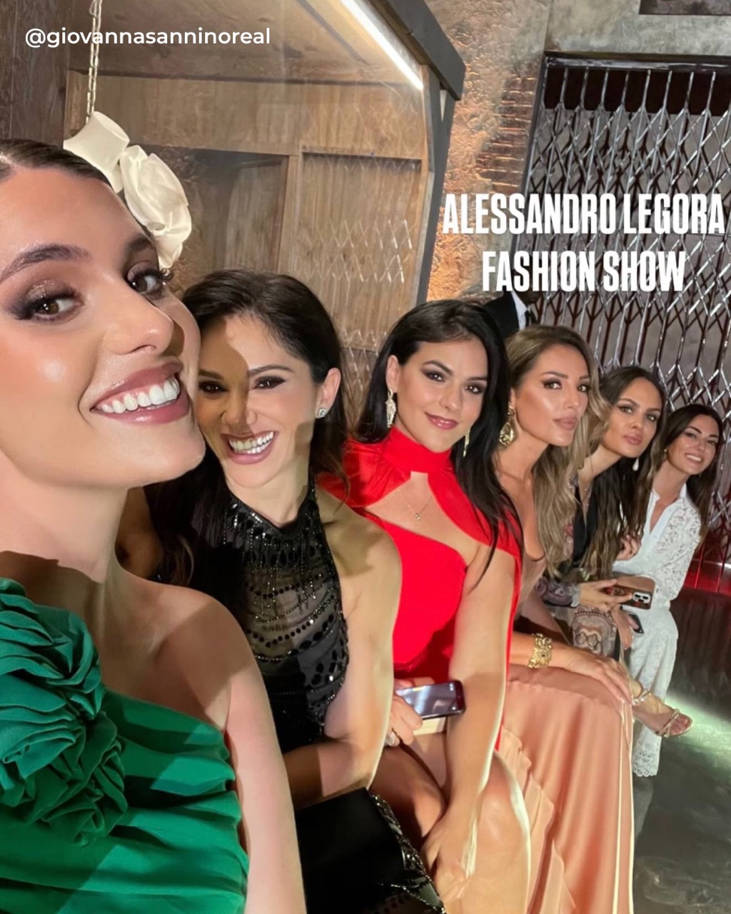 Backstage e ospiti del Fashion Show Alessandra Legora